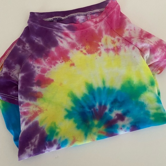 Pet Tee Large Tie Dye Dog Shirt Color Splash ArtMinds Bright & Fun Vibes Styling - Picture 12 of 12